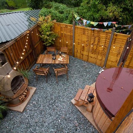 The Studio Cheddar - With Wood Fired Hot Tub, Near Cheddar Gorge Draycott  Exterior foto